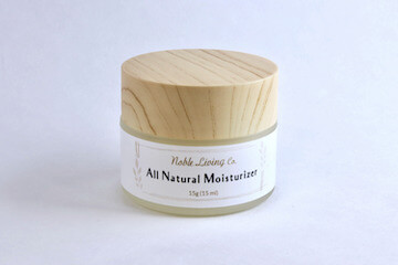 All natural moisturizer in jar
